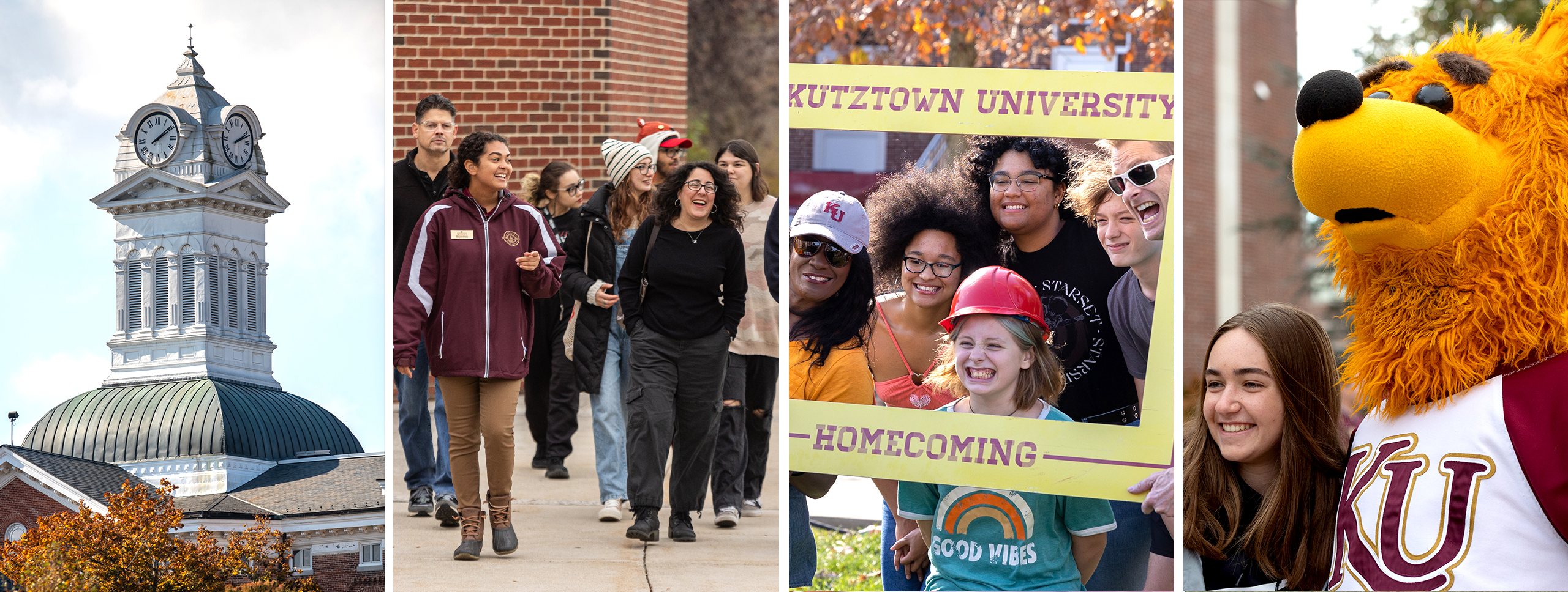 Pictures of tours at Kutztown University