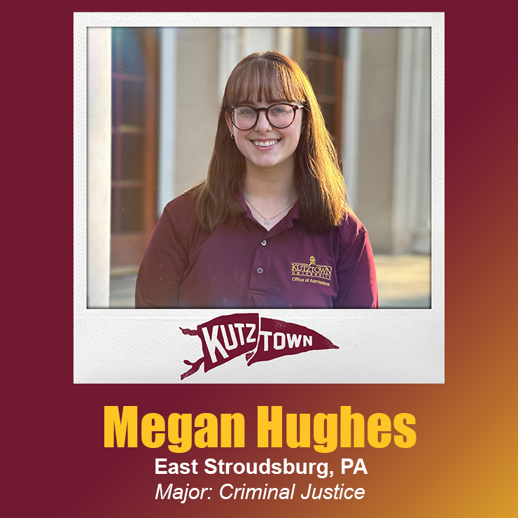 Megan Hughes headshot, East stroudsburg, criminal justice major