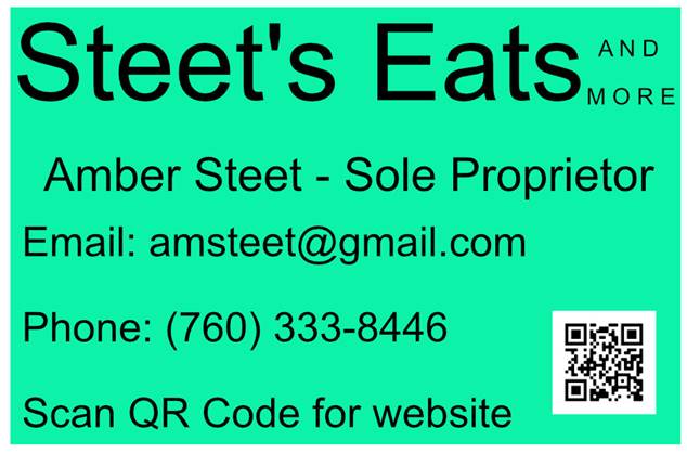 Street Eats Contact Information