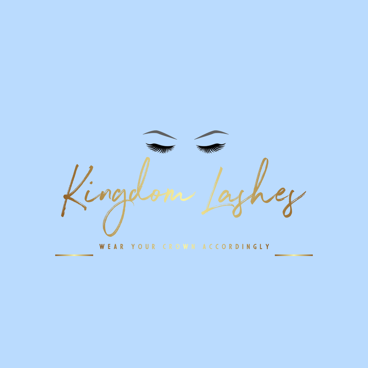Kingdom Lashes Logo
