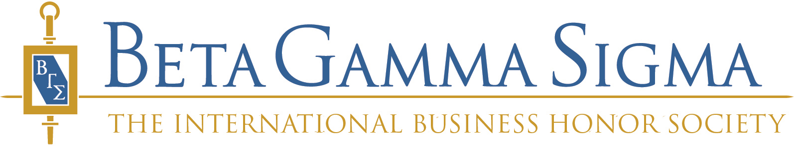 Beta Gamma Sigma, The International Business Honor Society logo