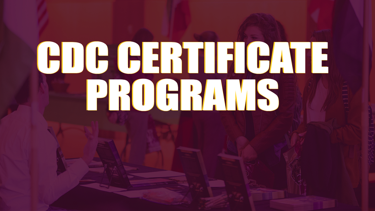 CDC certificate programs