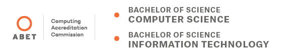 ABET logo computing accreditation Commission Bachelor of Science Computer Science Bachelor of Science Information Technology