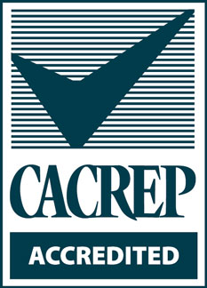 "CACREP Accredited" logo