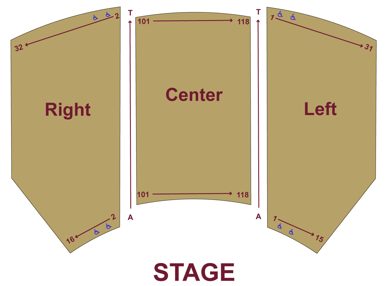 schaeffe seating chart