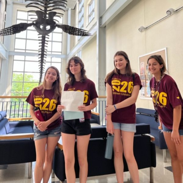 Students in Boehm Science Center