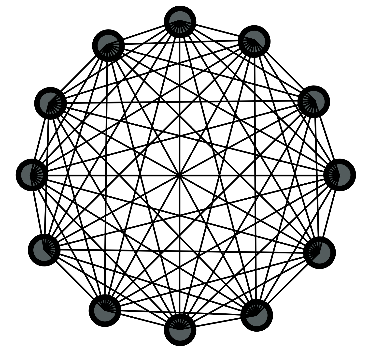Complete graph on 12 vertices