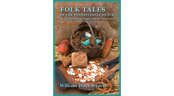 Book cover image showing a basket with a hatched blue eggshell, accomanied by a withered apple, a pretzel, and a handfull of beans.