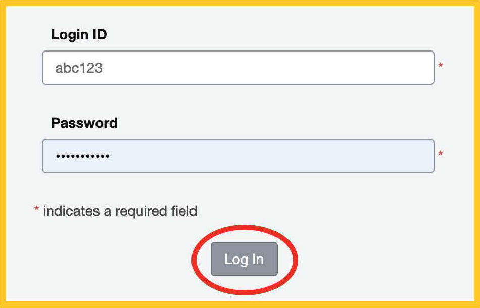  a login graphic