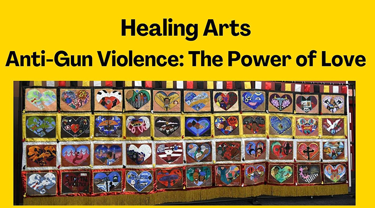 Healing Arts Anti-Gun Violence: The Power of Love banner