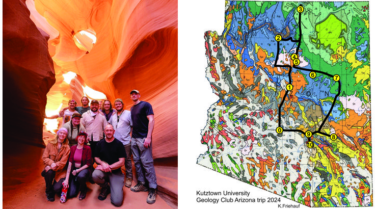 Geology Club tours Arizona’s geologic wonders