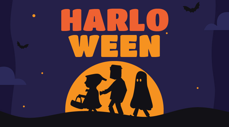 Graphic of HARLOween