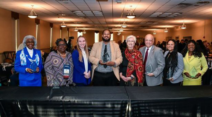 Photo of past award recipients