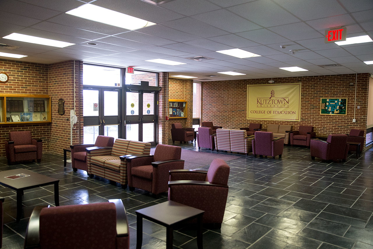 Lobby of Beekey Education Center.