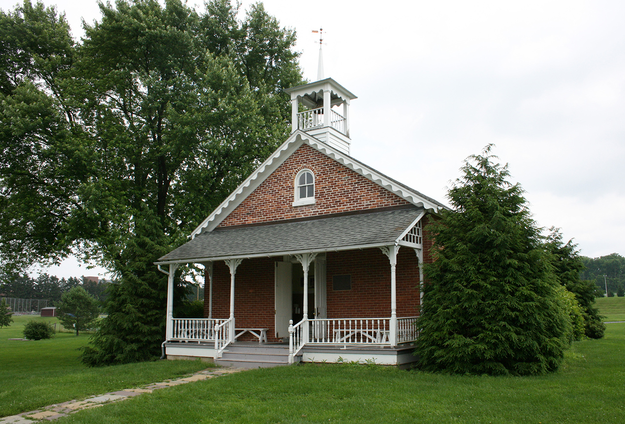 Street view of the heritage center entrance 