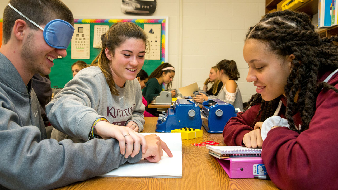 Special Education Visual Impairment Bachelor Of Science Kutztown 