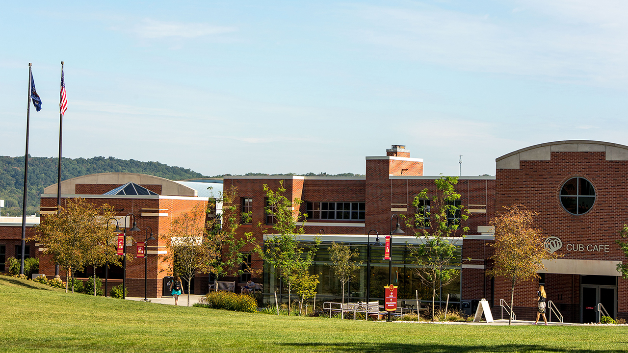Outdoor view of McFarland Student Union